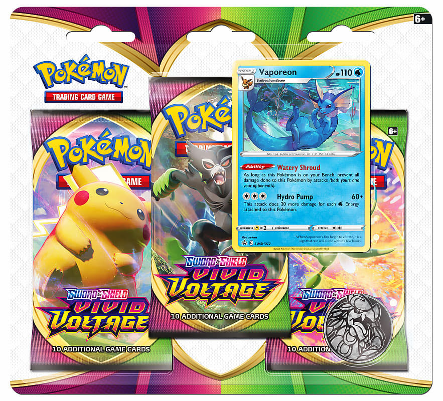 pokemon vivid voltage vaporeon promo