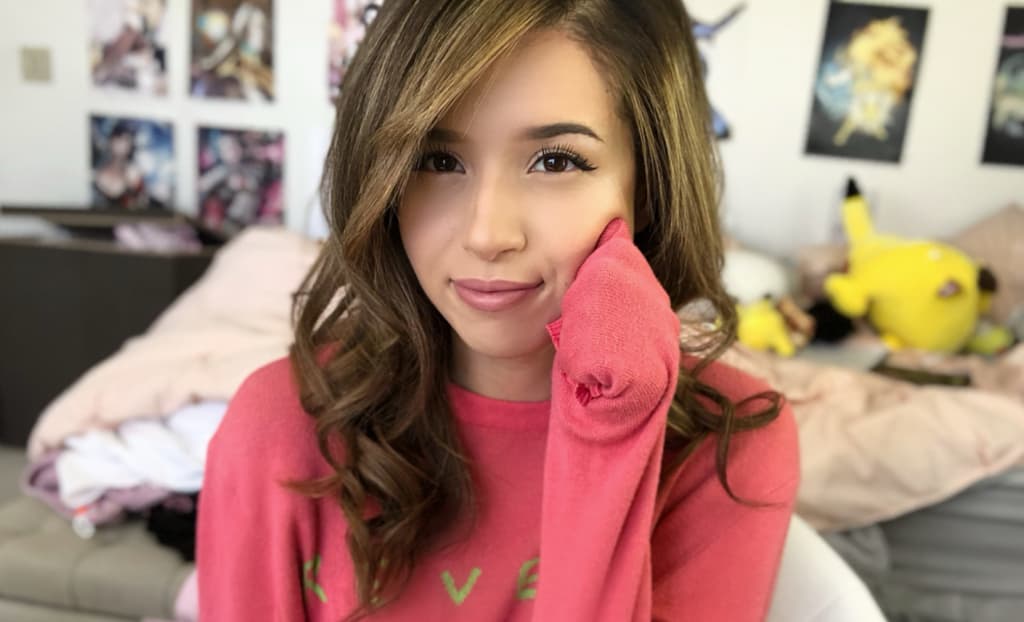 Pokimane poses in Instagram selfie