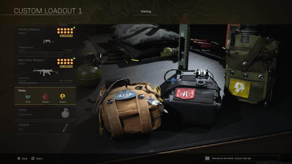 Warzone welgun loadout perks