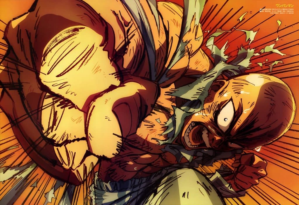 One-Punch Man Goes Viral With Saitama vs. Garou Fight Animation