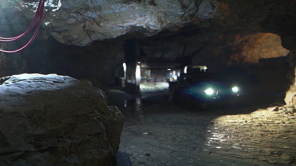 Azhir Cave in Modern Warfare with night Mode