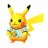 Pikachu wearing a 2023 World Championships costume