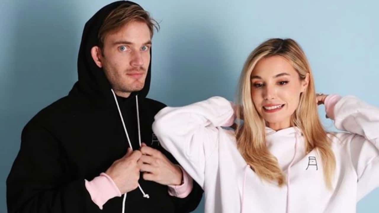 PewDiePie and wife Marzia Kjellberg