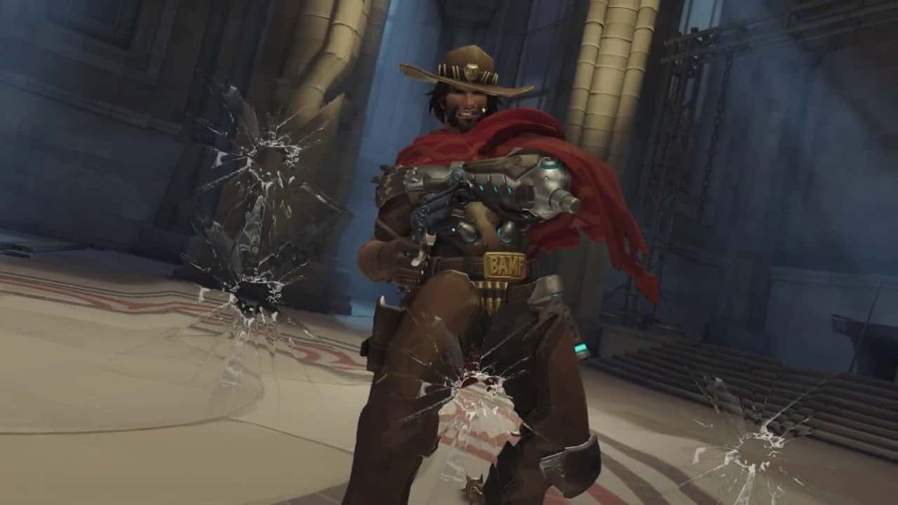 Overwatch's McCree takes aim