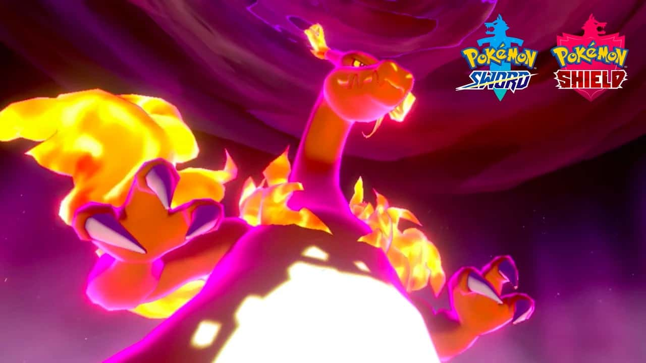 Charizard in Pokemon Sword and Shield