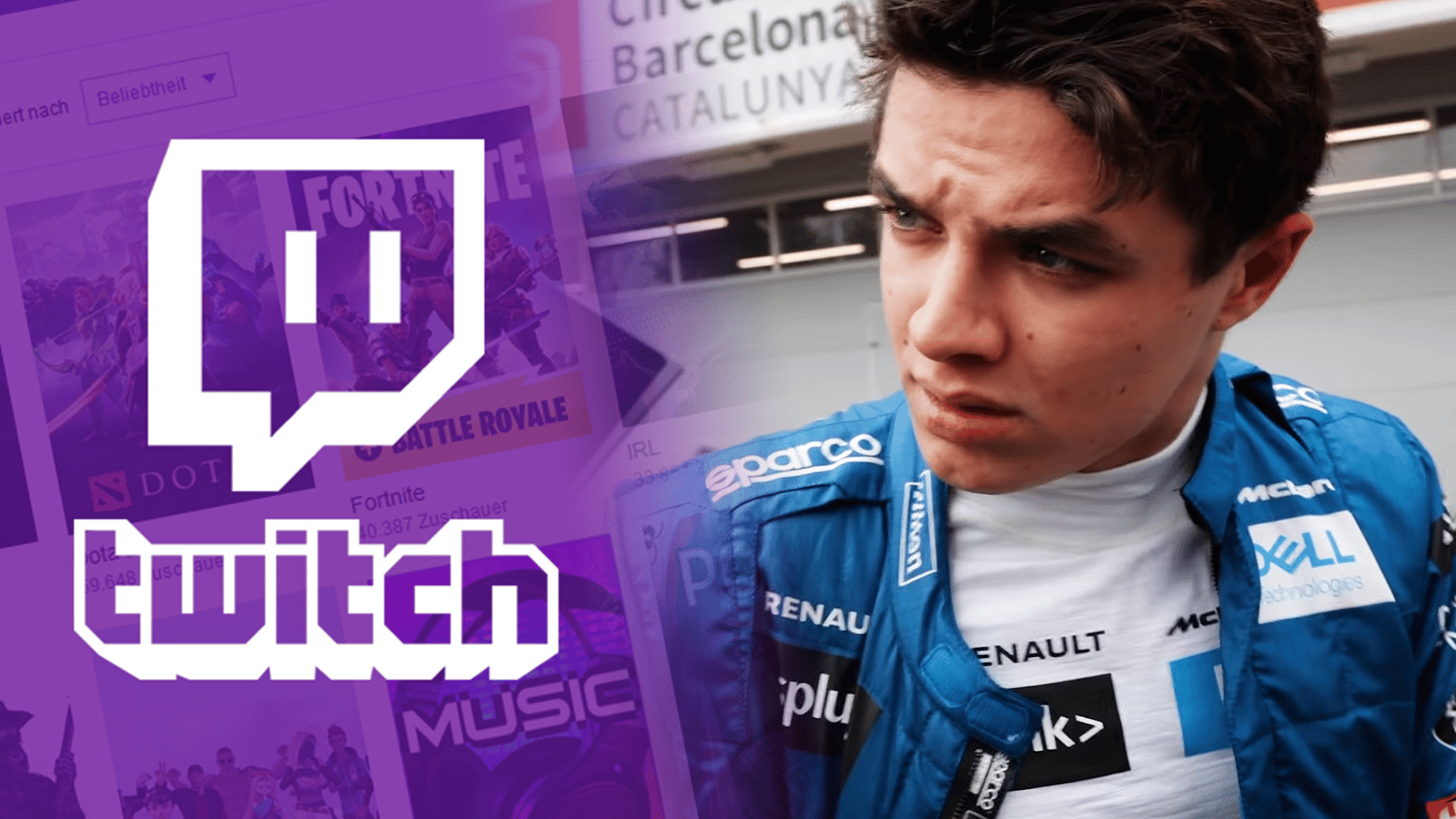 McLaren's Lando Norris broke new records on Twitch