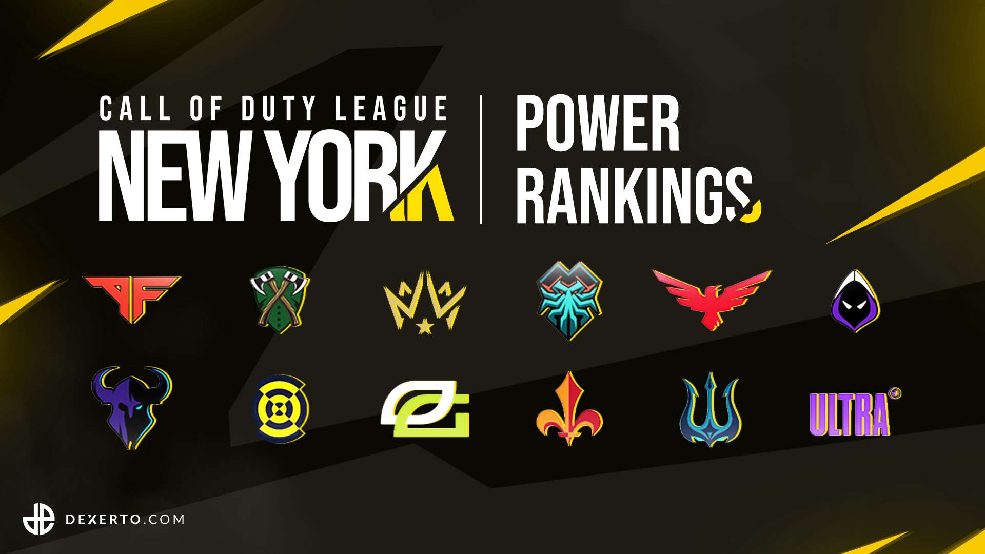 CDL New York Dexerto Power Rankings