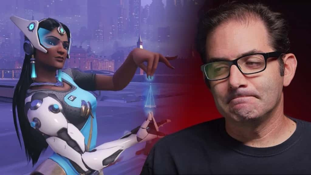 Symmetra and disappointed Jeff Kaplan