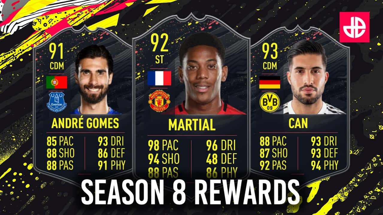 FIFA 20 Season 8 rewards