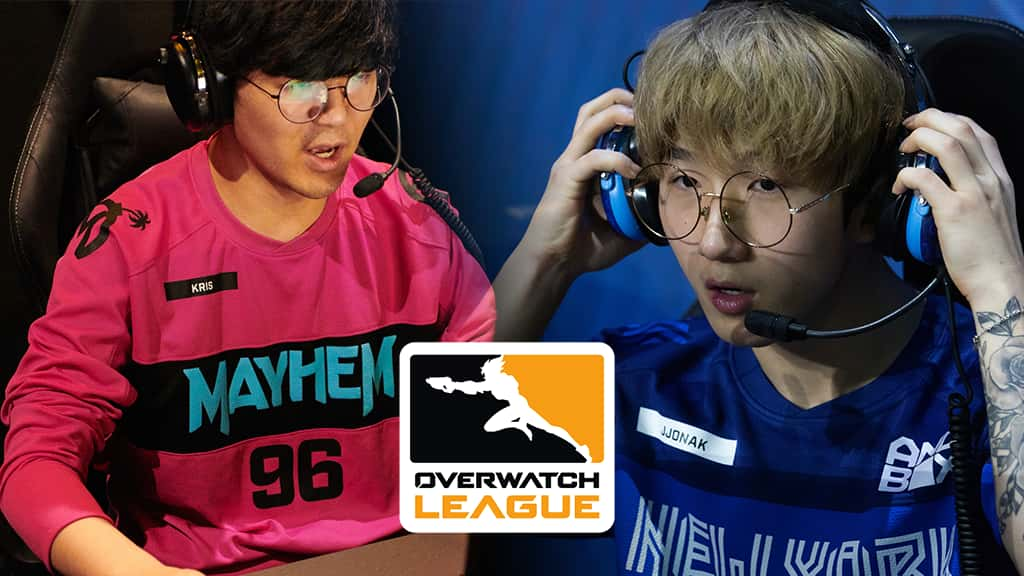 Kris and Jjonak side by side in OWL