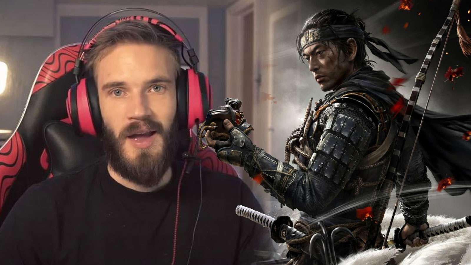 Pewdiepie Explains Why Ghost Of Tsushima Is Better Than The Last Of Us 2 Dexerto 5114