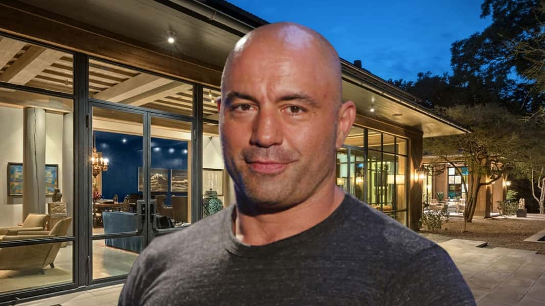 Joe Rogan and his new house