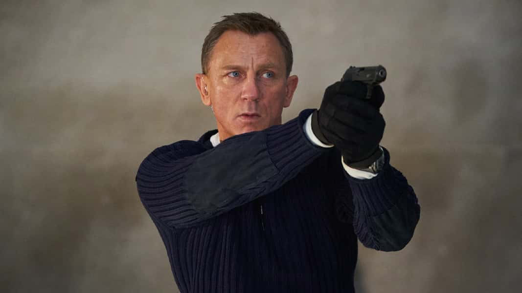 Daniel Craig as James Bond in No Time to Die