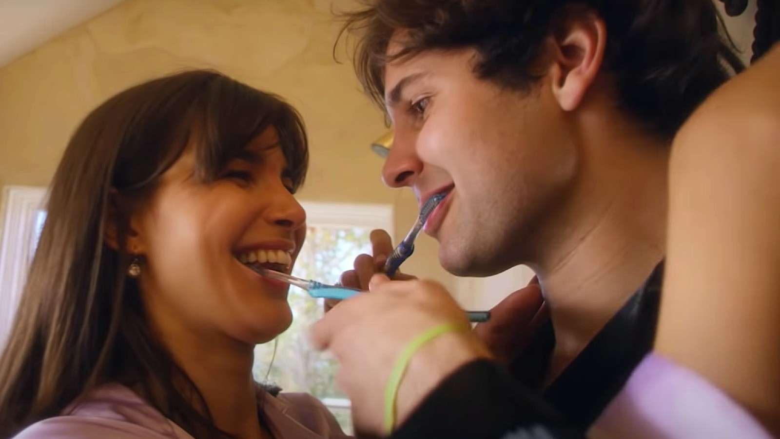 David Dobrik and Charlotte D'Alessio star in perfume ad