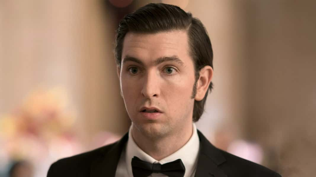 Nicholas Braun in Succession as Greg Hirsch