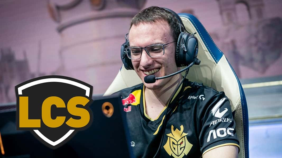 Perkz on Worlds 2019 stage