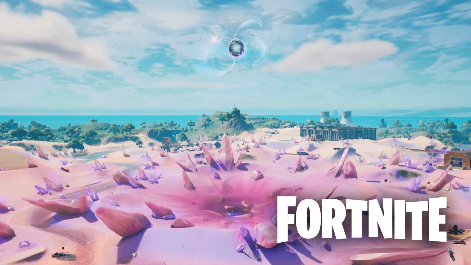 Fornite Season 5 Zero Point With Logo