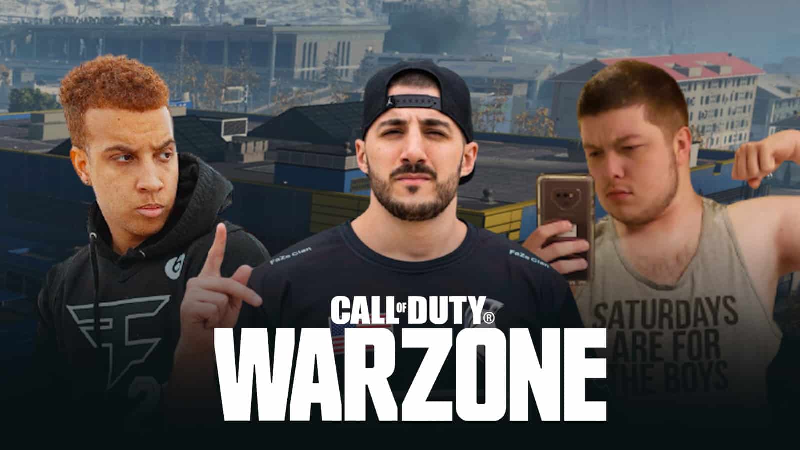 warzone streamers check who you played aydan nickmercs swagg