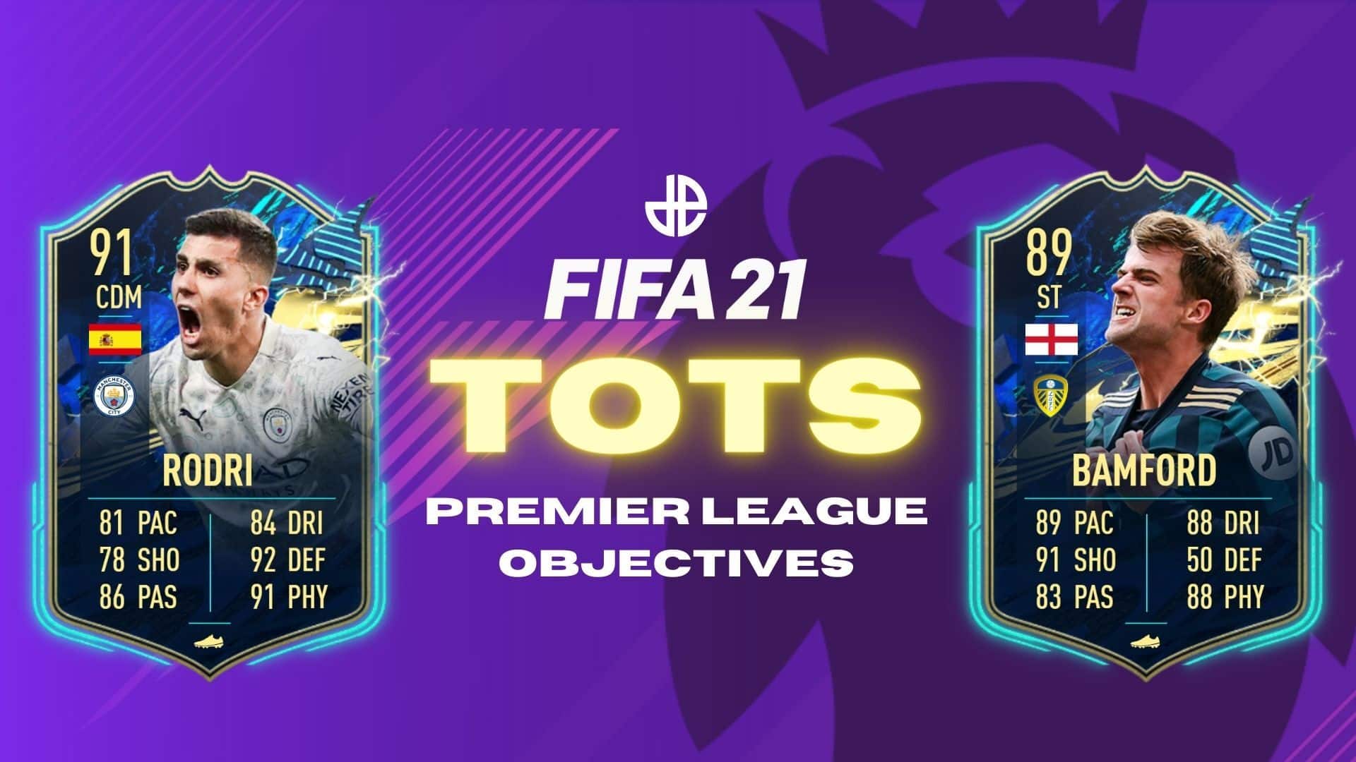 FIFA 21 Rodri & Bamford TOTS Objectives