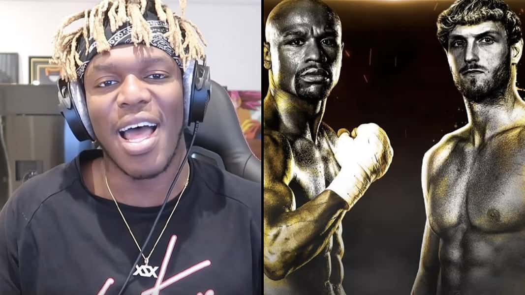 KSI talking about Logan Paul vs Floyd Mayweather