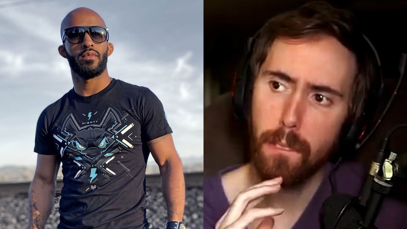 Demetrious Johnson is a big asmongold fan