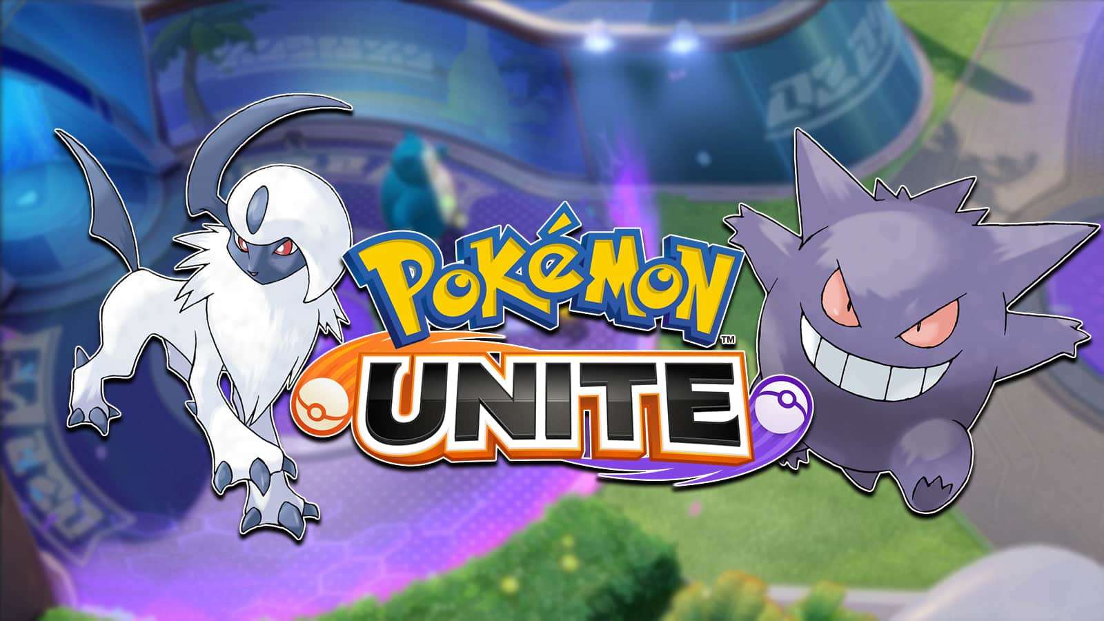 Pokemon Unite Absol and Gengar map