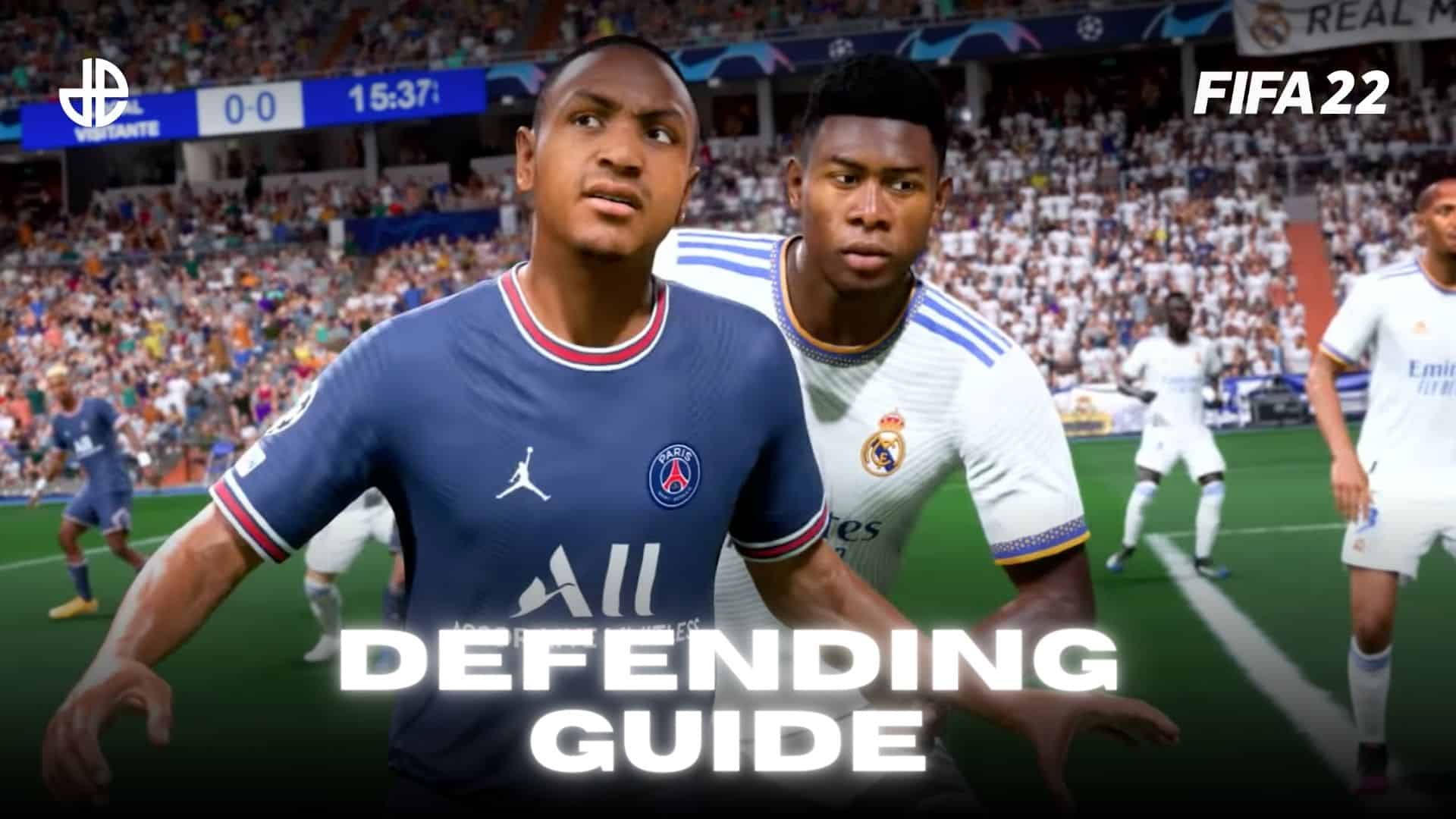 fifa 22 defending with alaba for real madrid