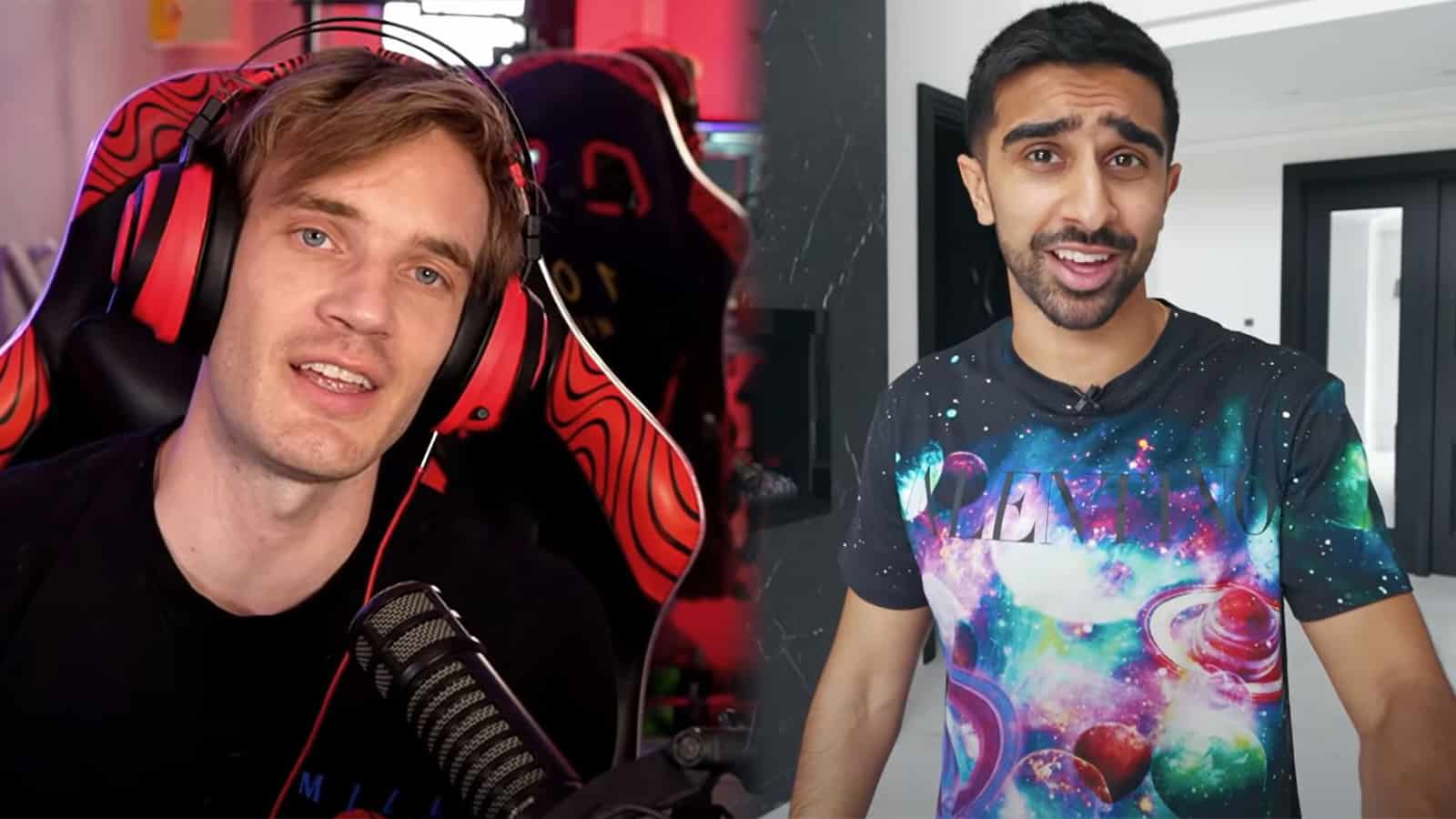 PewDiePie jealous of Vikkstar new mansion