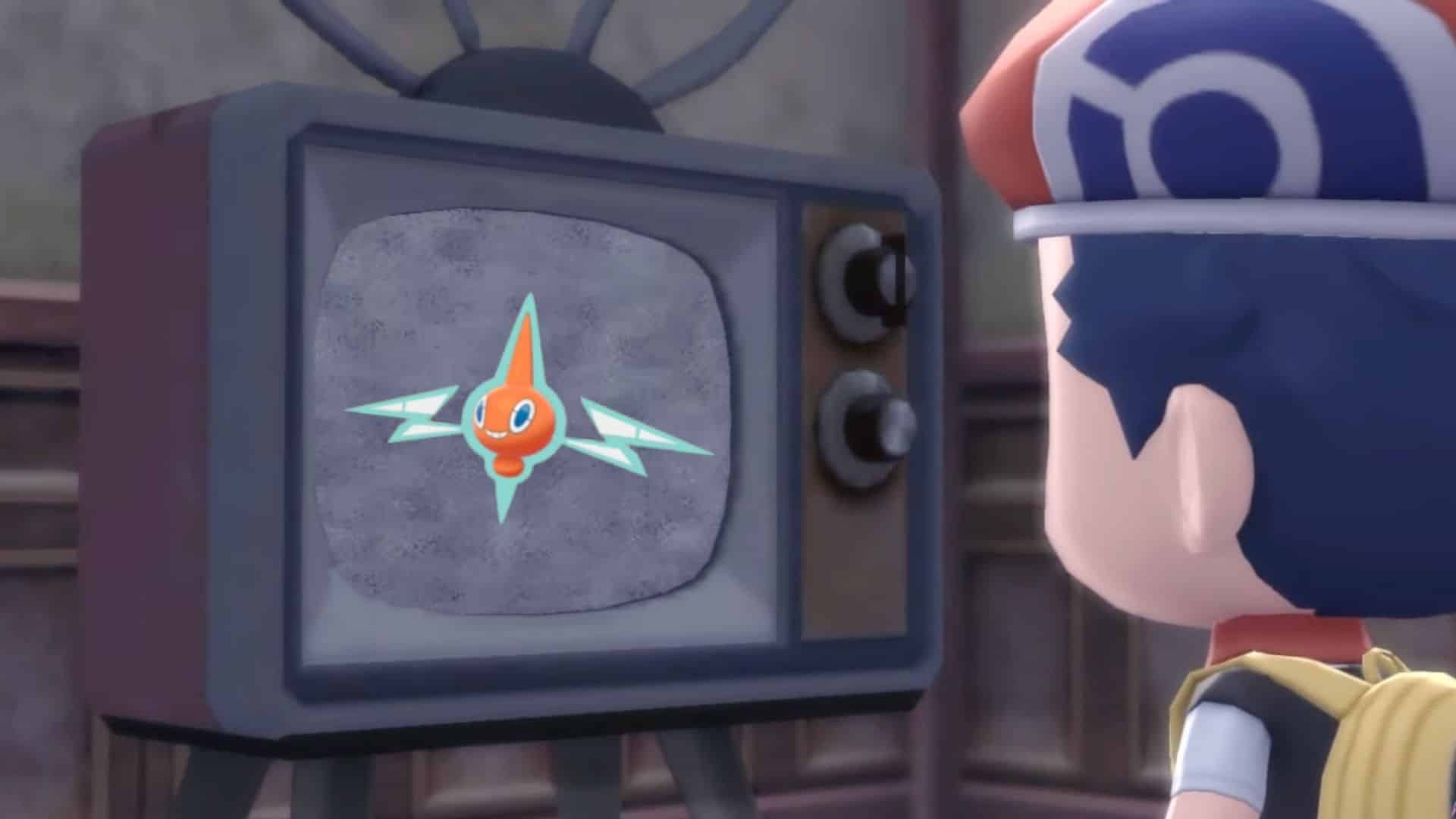 rotom pokemon brilliant diamond shining pearl