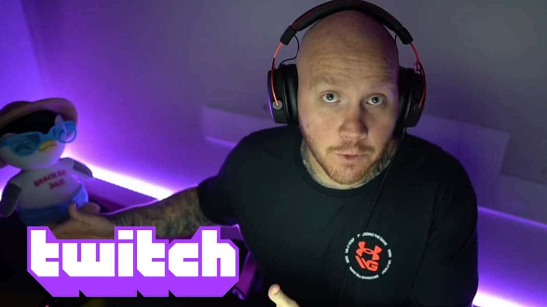 TimTheTatman with Twitch logo