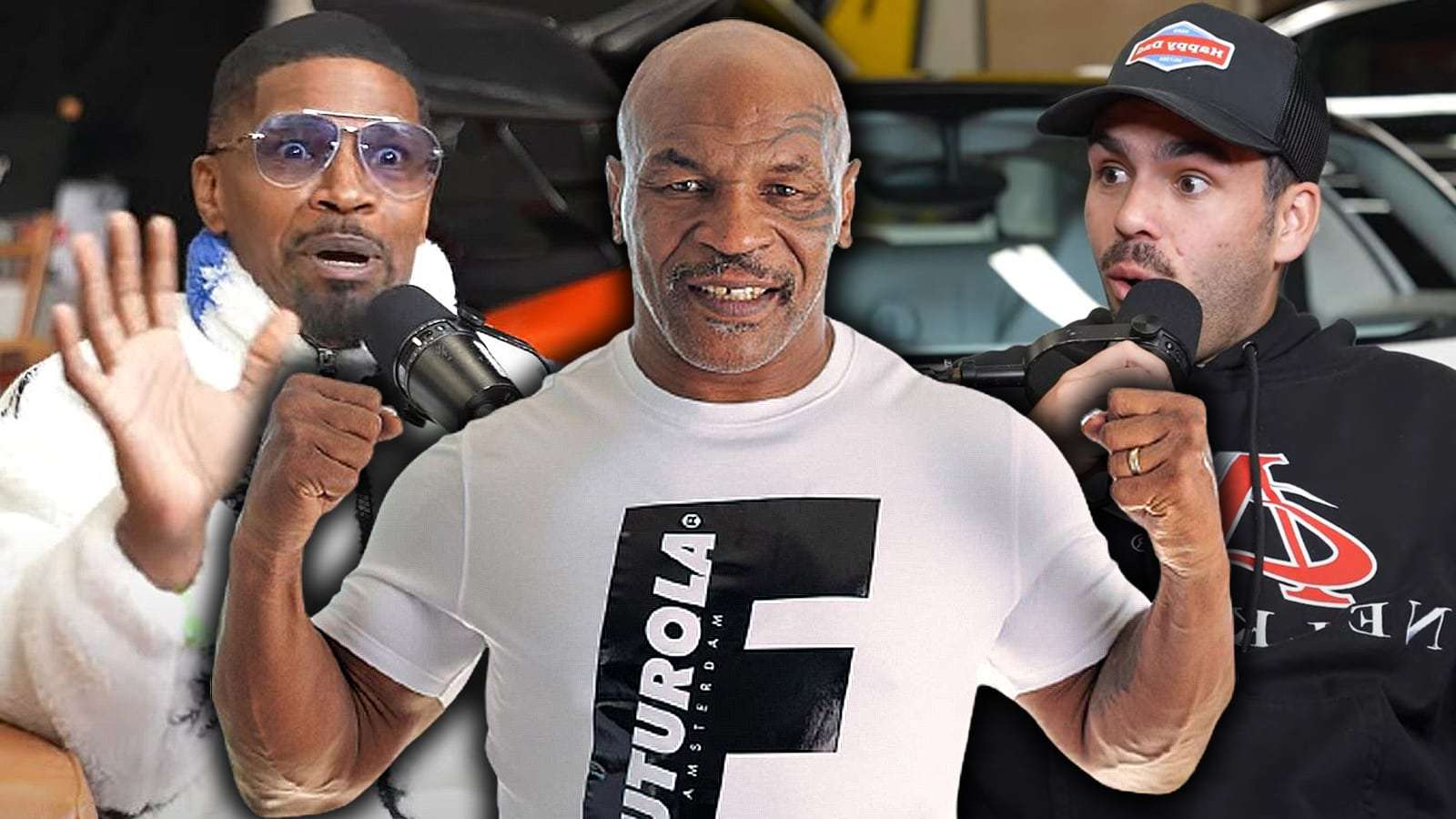 Jamie Foxx tells hilarious Mike Tyson story Nelk Boys