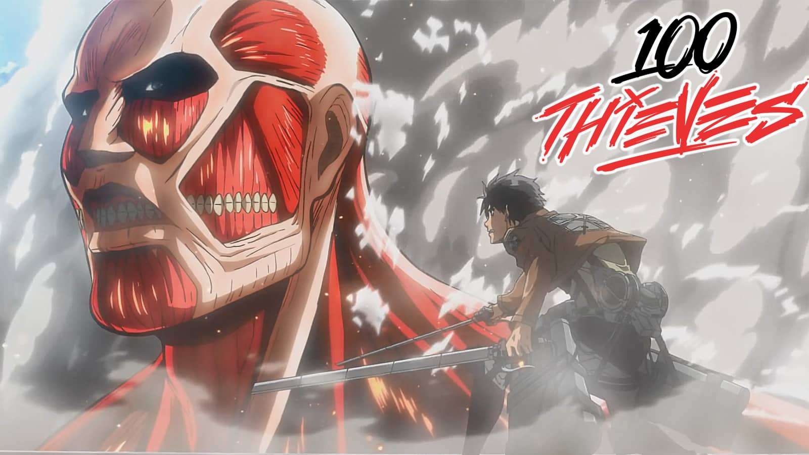 100 thieves attack on titan