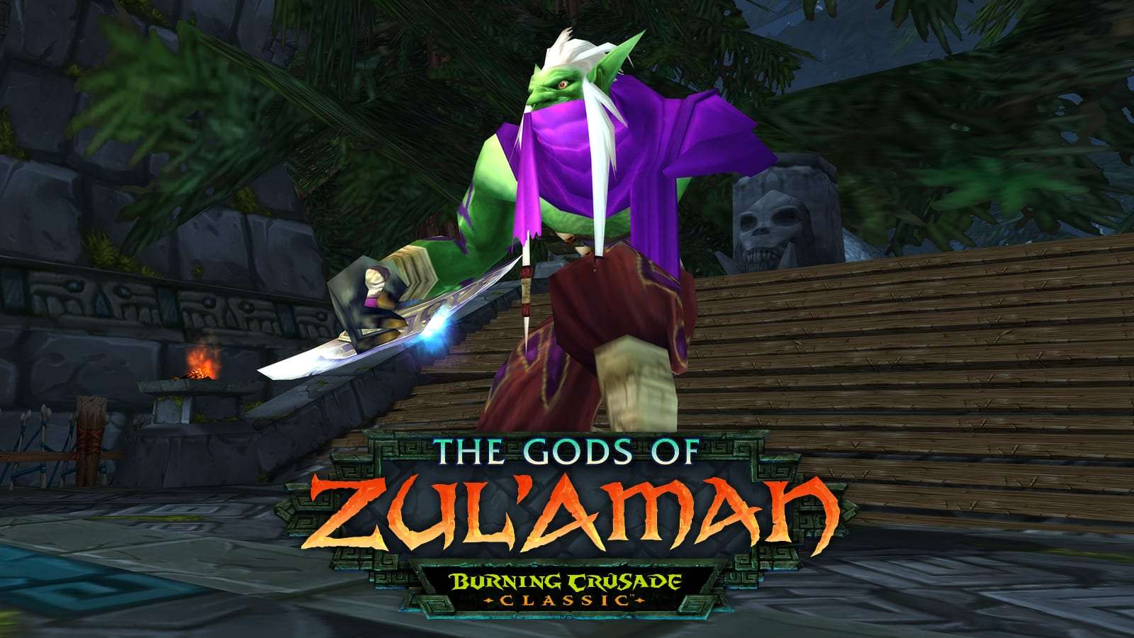 world of warcraft wow tbc burning crusade classic zul'jin boss zul'aman raid