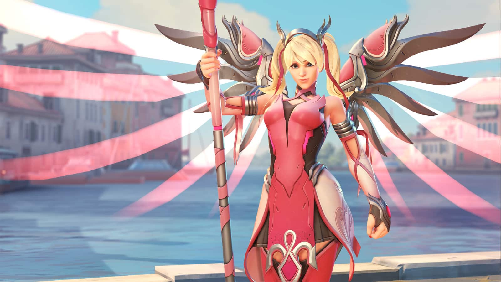 Overwatch League Pink Mercy