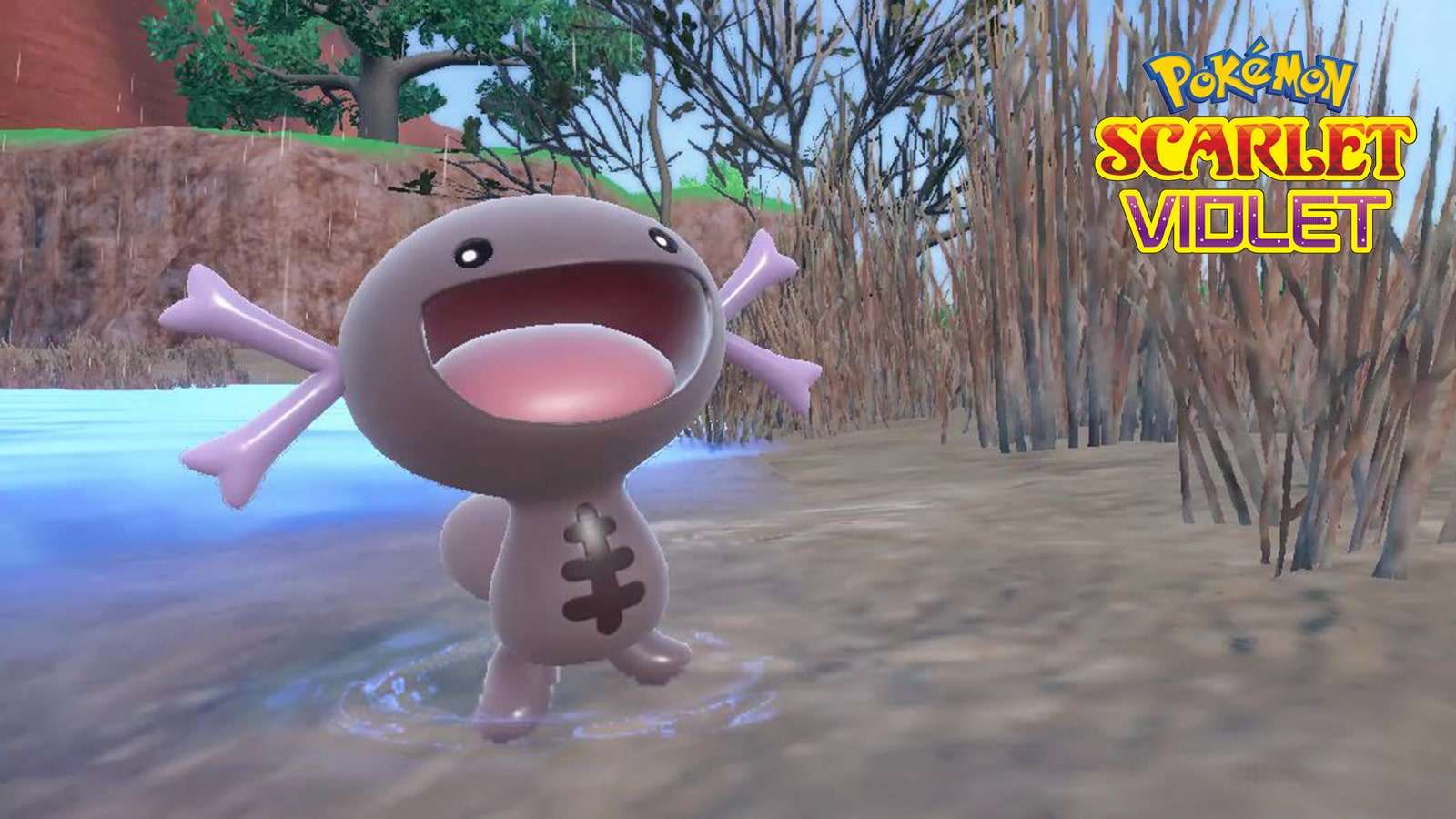 Paldean form Wooper in Pokemon Scarlet and Violet