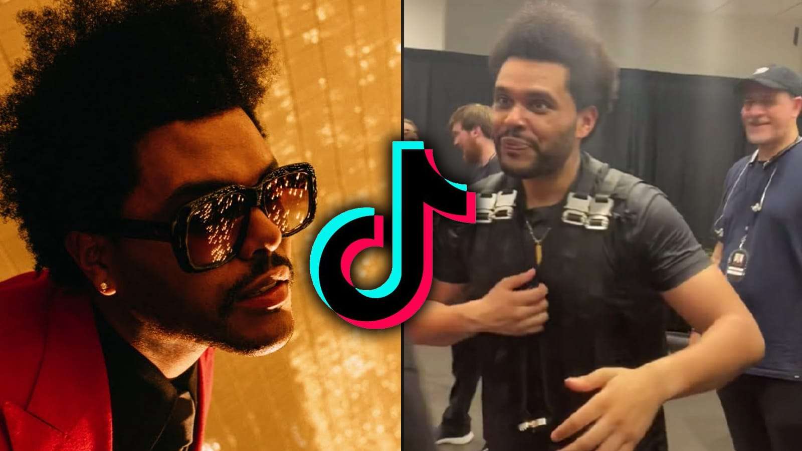 an image of the weeknd on tiktok