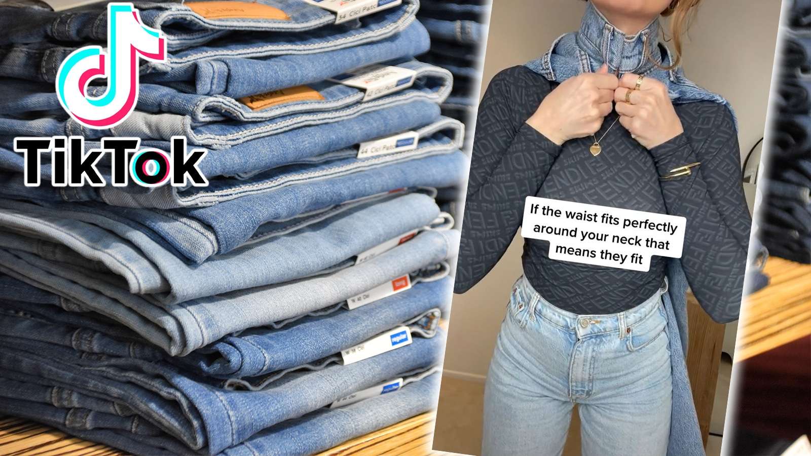 Tiktok Fashion Hacks For Jeans