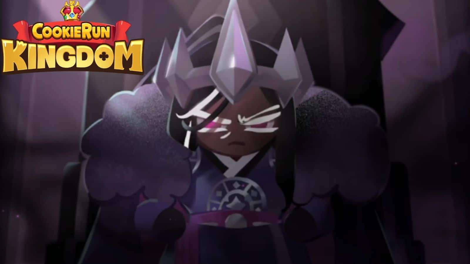 Cookie run kingdom logo and dark cacao