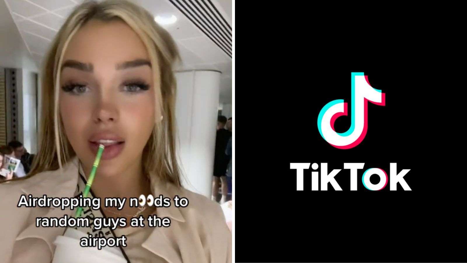 TikToker slammed for sending nudes to strangers