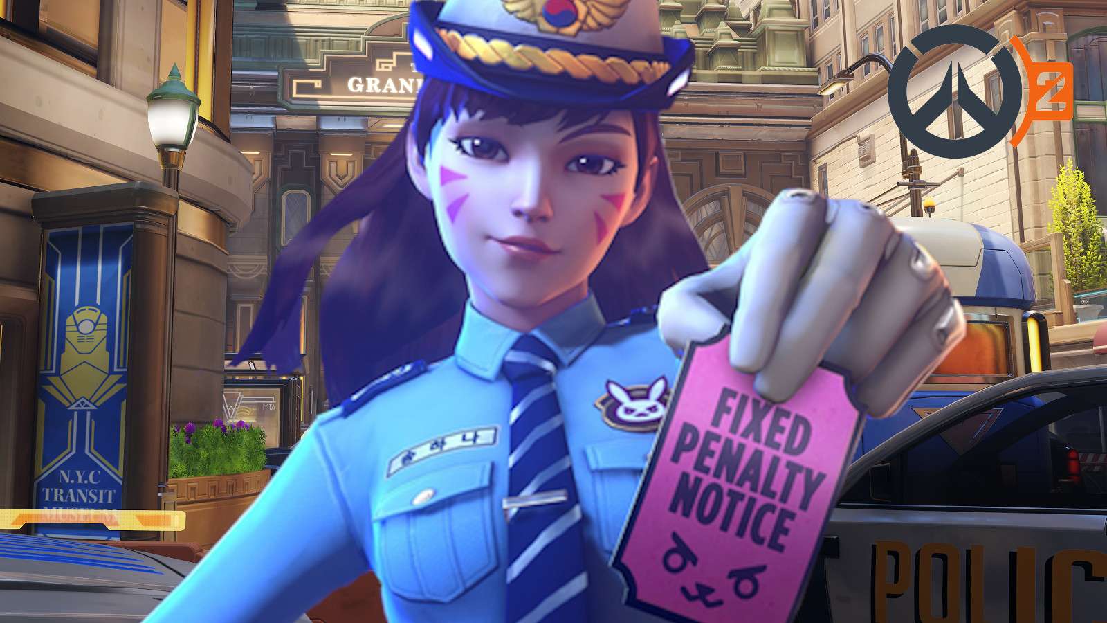 Overwatch 2 dva police station