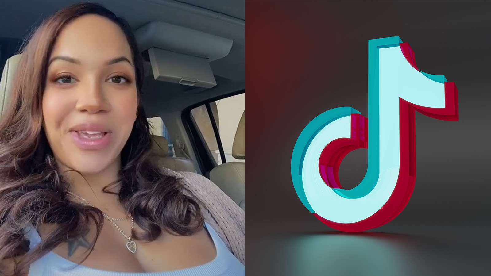 Woman's viral TikTok video details nipple falling off while