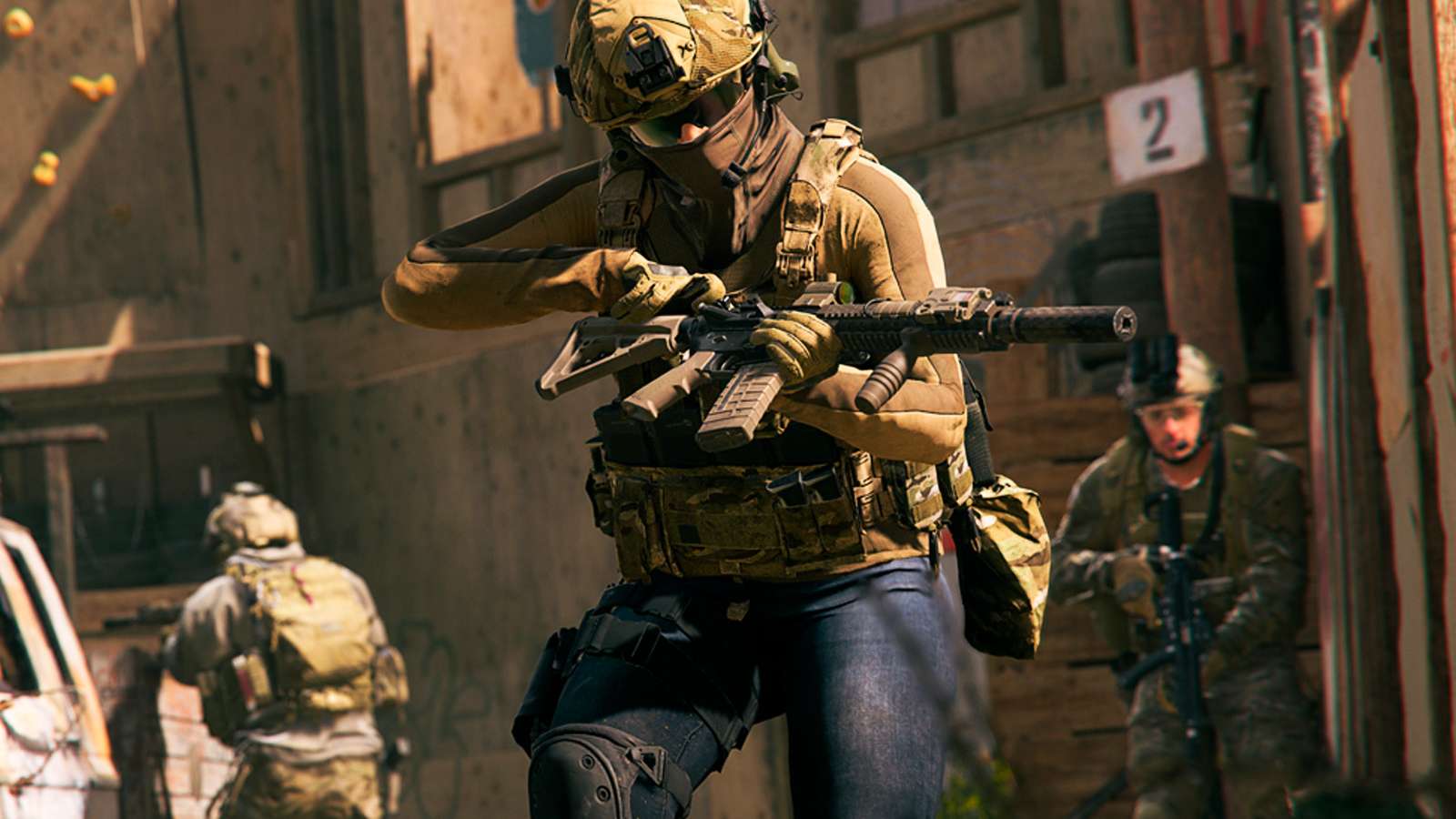 Warzone 2 operator taking on Al-Mazrah.