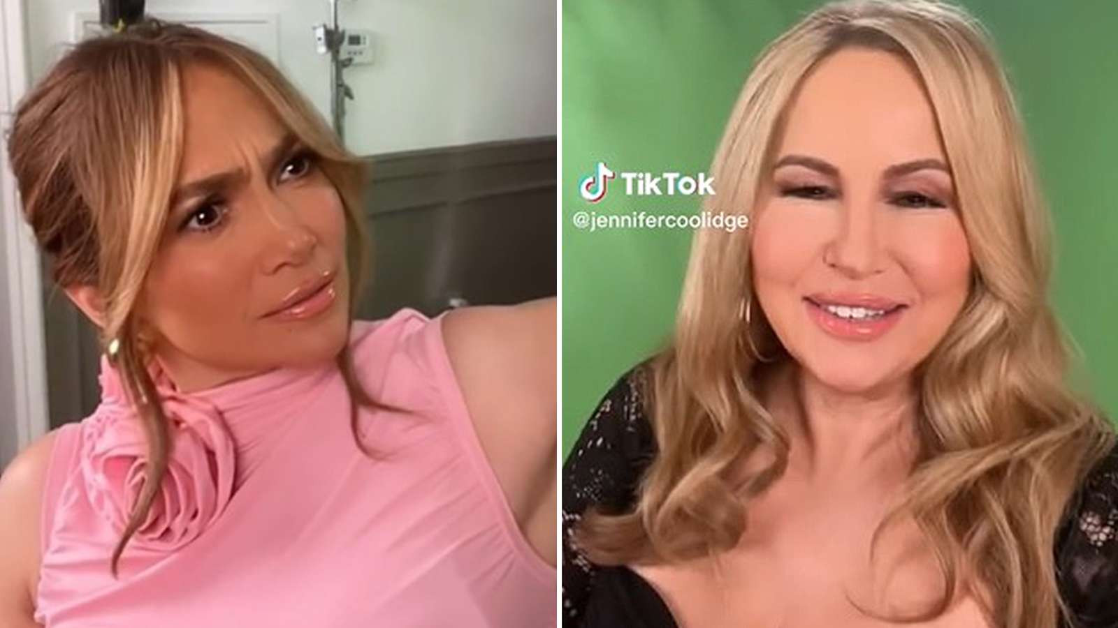 Jennifer Coolidge goes viral on TikTok with Jennifer Lopez collab