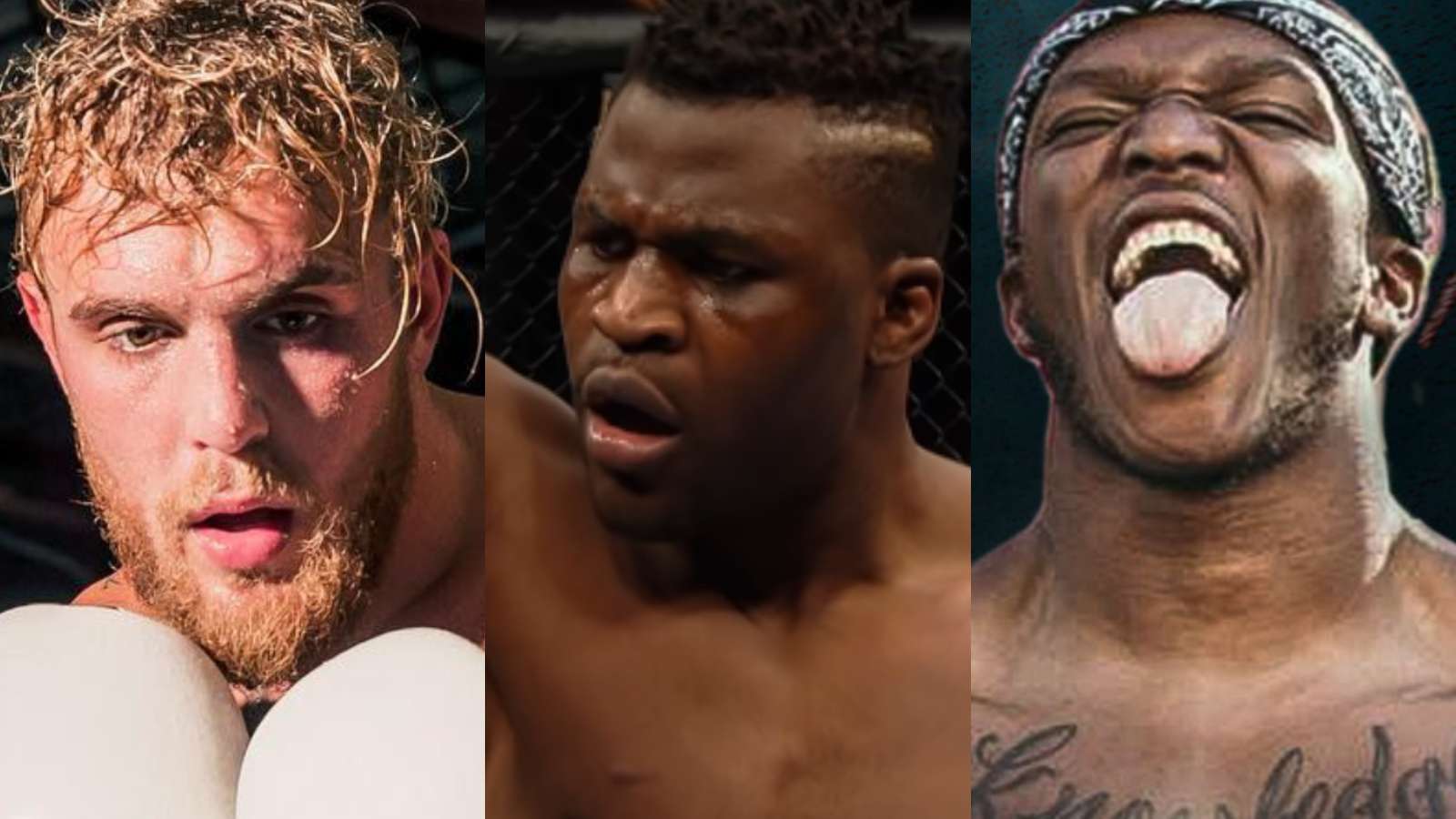 ksi and jake paul earn more fighting than Francis Ngannou