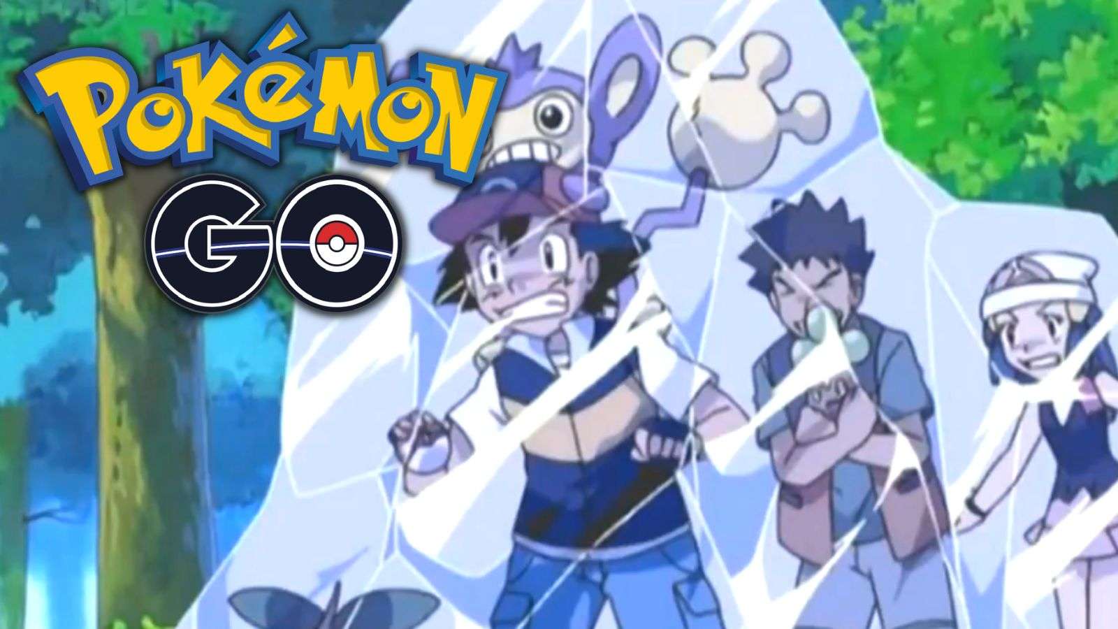 pokemon anime ash frozen pokemon go logo header