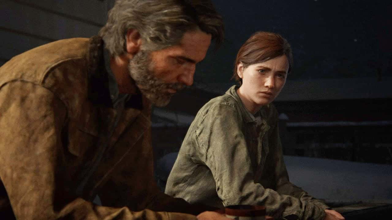 ellie and joel in the last of us part 2