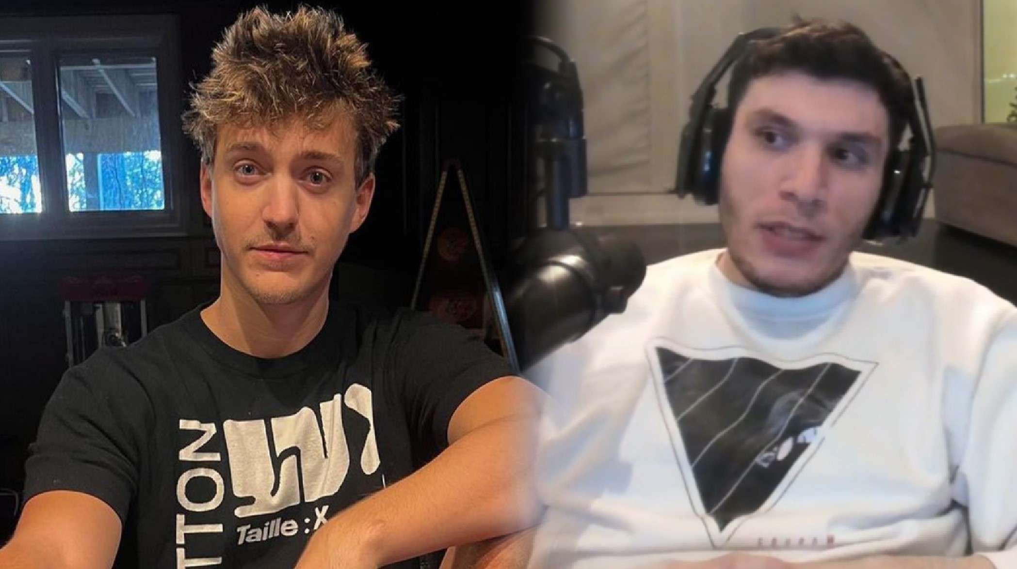 Ninja next to trainwreck