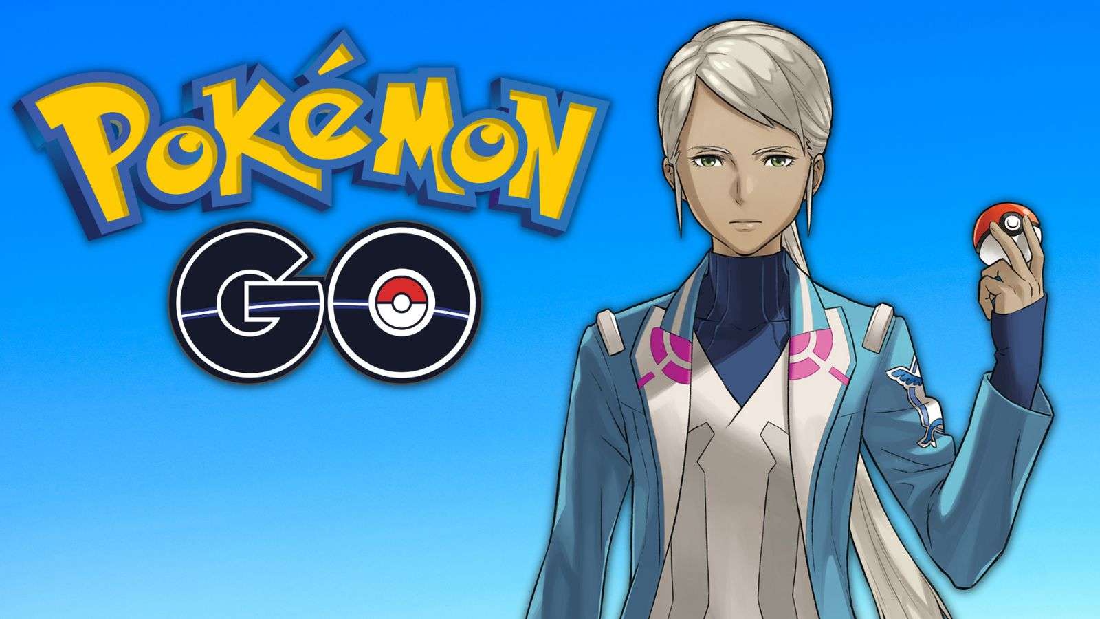 Pokemon Go blanche logo header