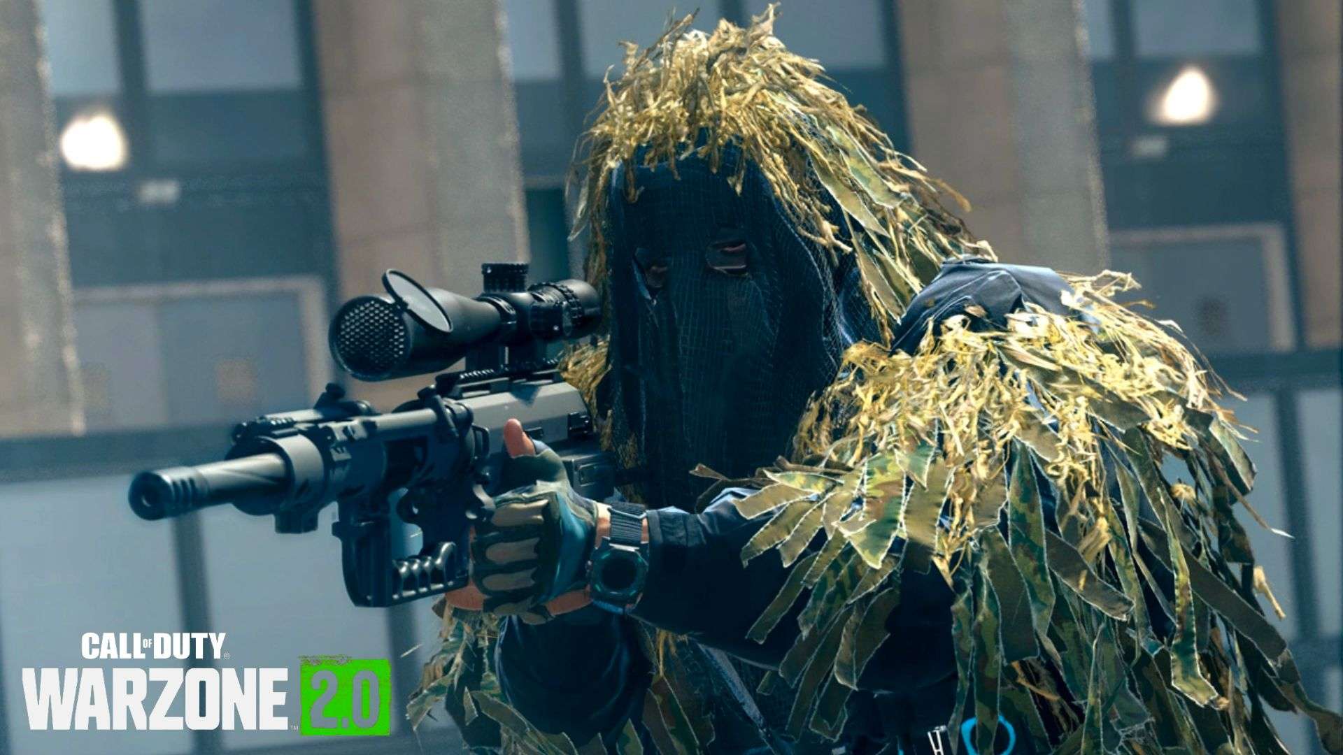 FJX Imperium being held by sniper character in Warzone 2