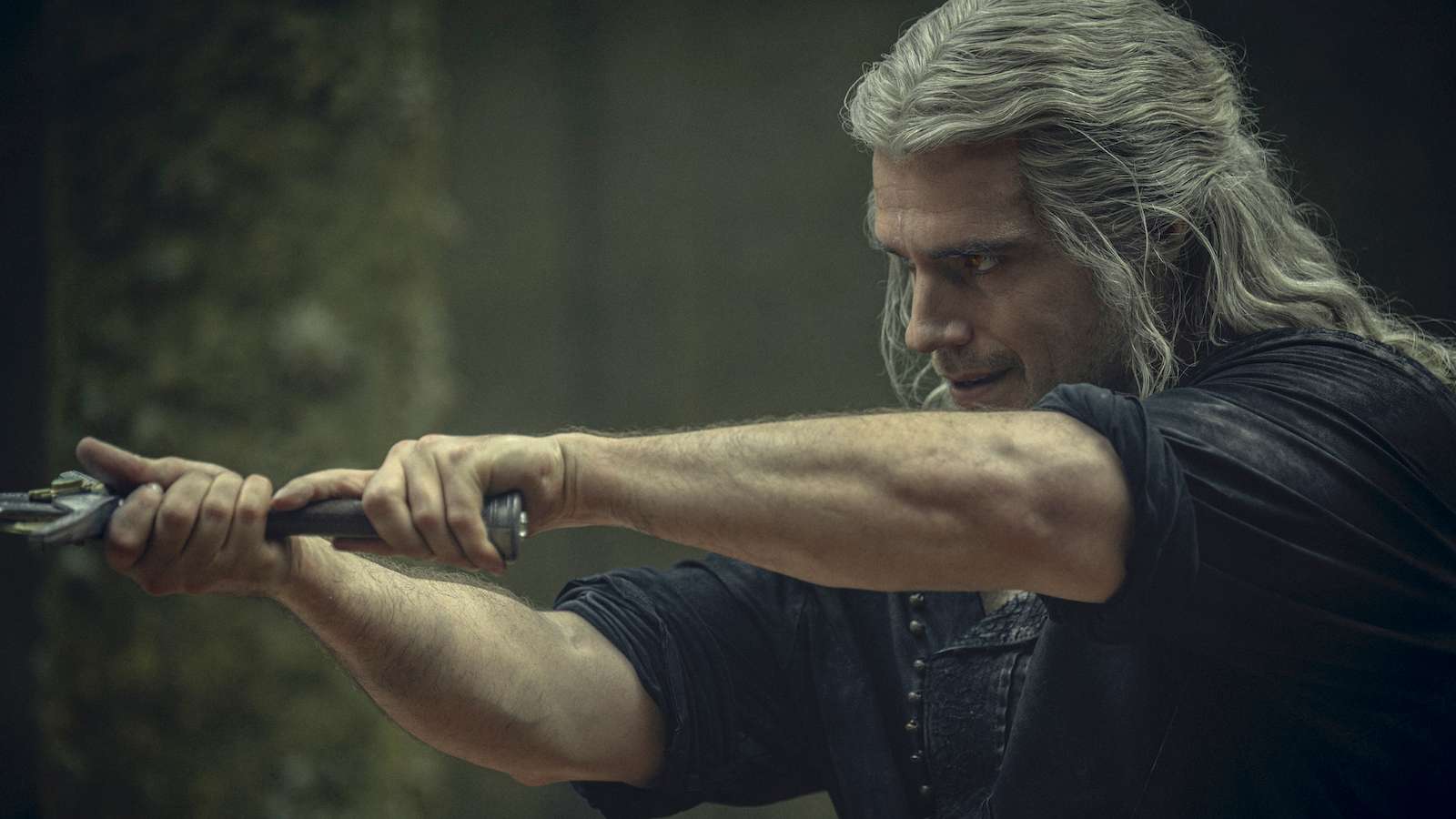 Henry Cavill as Geralt in The Witcher